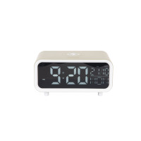 Budík a nabíjačka telefónu Karlsson KA6054GR, 11cm